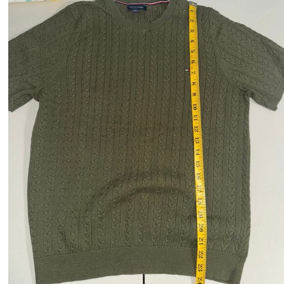 Tommy Hilfiger Womens XL Sweater Fishermen Cable Knit Fall Cool Weather Basic - Picture 7 of 7